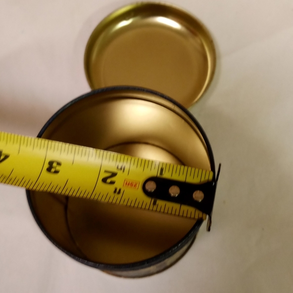 Vintage Bristolware Gerber's Peas Tin Metal Can Gift or Storage - Picture 7 of 7